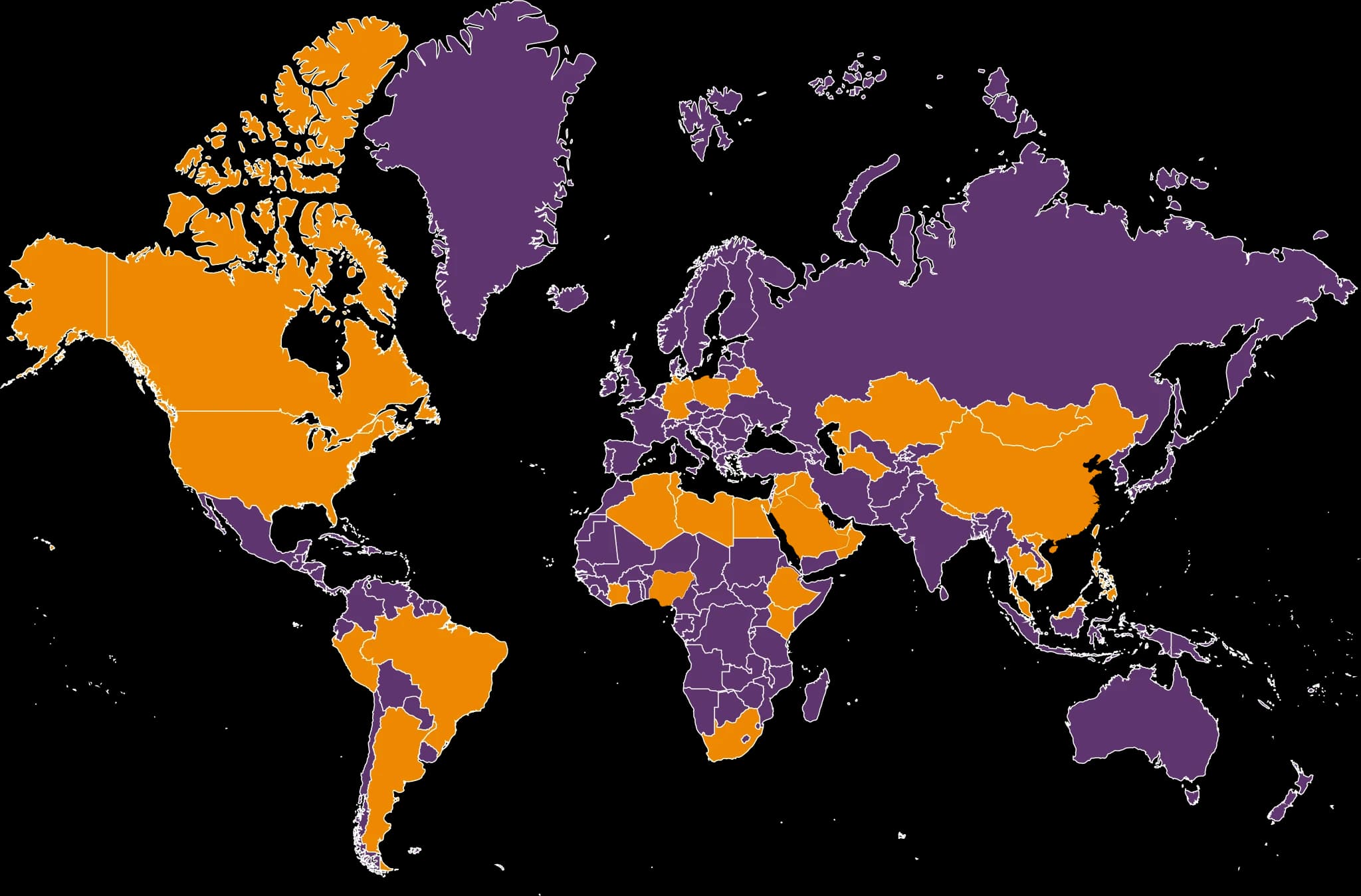 Global Presence Map